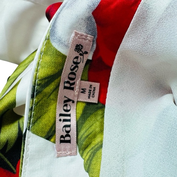 Bailey Rose FloralCorset Top with Matching Maxi Skirt - Picture 6 of 7